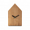 Бамбуковые часы La Casa, коричневые с логотипом в Нефтекамске заказать по выгодной цене в кибермаркете AvroraStore