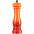 Механическая мельница для специй Gambit, оранжево-красная с логотипом в Нефтекамске заказать по выгодной цене в кибермаркете AvroraStore