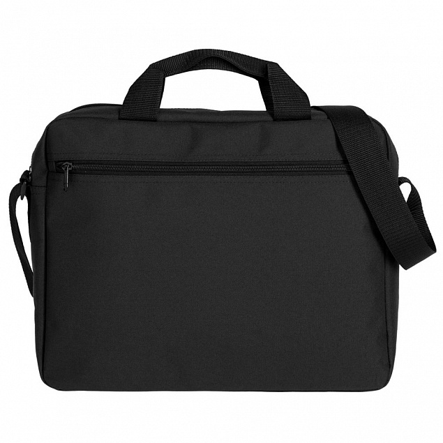 Конференц-сумка Member, черная с логотипом в Нефтекамске заказать по выгодной цене в кибермаркете AvroraStore