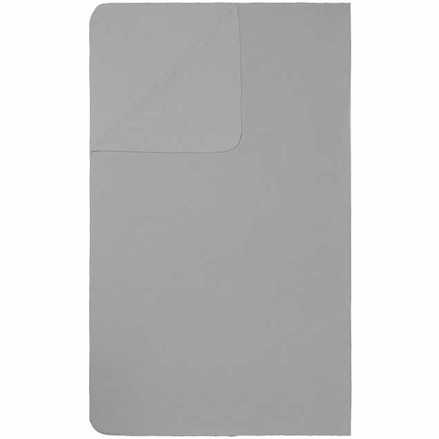 Дорожный плед Voyager, серый с логотипом в Нефтекамске заказать по выгодной цене в кибермаркете AvroraStore