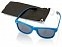 Очки солнцезащитные Crockett, синий/черный с логотипом в Нефтекамске заказать по выгодной цене в кибермаркете AvroraStore