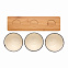 Набор для сервировки Ukiyo из 3 предметов с бамбуковым подносом с логотипом в Нефтекамске заказать по выгодной цене в кибермаркете AvroraStore