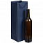 Пакет под бутылку Vindemia, синий с логотипом в Нефтекамске заказать по выгодной цене в кибермаркете AvroraStore
