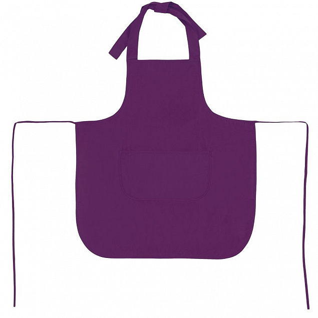 Фартук Neat, фиолетовый с логотипом в Нефтекамске заказать по выгодной цене в кибермаркете AvroraStore