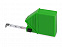 Брелок-рулетка Домик, 1 м., зеленое яблоко с логотипом в Нефтекамске заказать по выгодной цене в кибермаркете AvroraStore