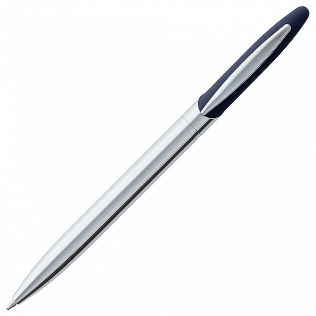 Ручка шариковая Dagger Soft Touch, синяя с логотипом в Нефтекамске заказать по выгодной цене в кибермаркете AvroraStore