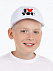 Бейсболка «Микки. I Love You», белая с логотипом в Нефтекамске заказать по выгодной цене в кибермаркете AvroraStore