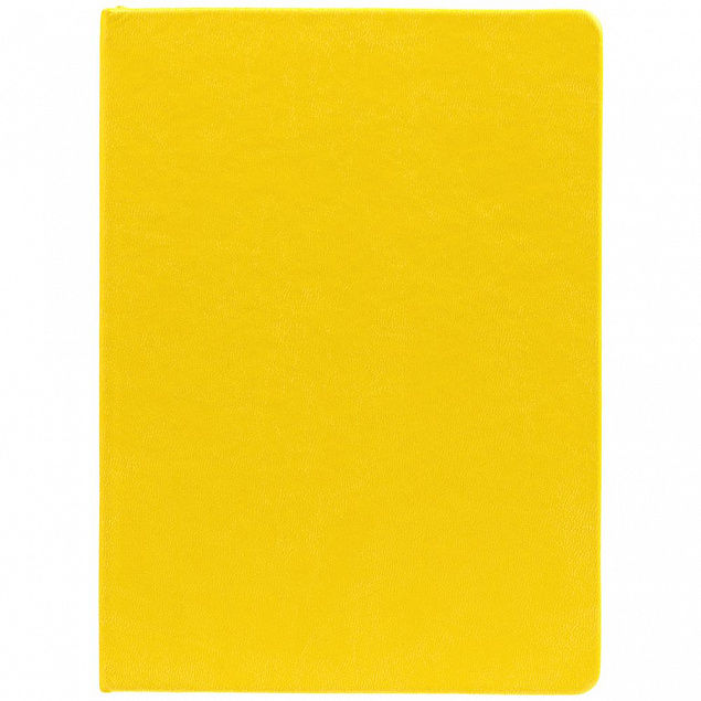 Ежедневник New Latte, недатированный, желтый с логотипом в Нефтекамске заказать по выгодной цене в кибермаркете AvroraStore
