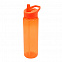 Пластиковая бутылка Jogger, оранжевый с логотипом в Нефтекамске заказать по выгодной цене в кибермаркете AvroraStore