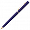 Ручка шариковая Euro Gold, синяя с логотипом в Нефтекамске заказать по выгодной цене в кибермаркете AvroraStore