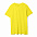 Футболка T-bolka 140, желтая с логотипом в Нефтекамске заказать по выгодной цене в кибермаркете AvroraStore