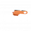 Клипса для флешки Designer Оранжевый с логотипом в Нефтекамске заказать по выгодной цене в кибермаркете AvroraStore