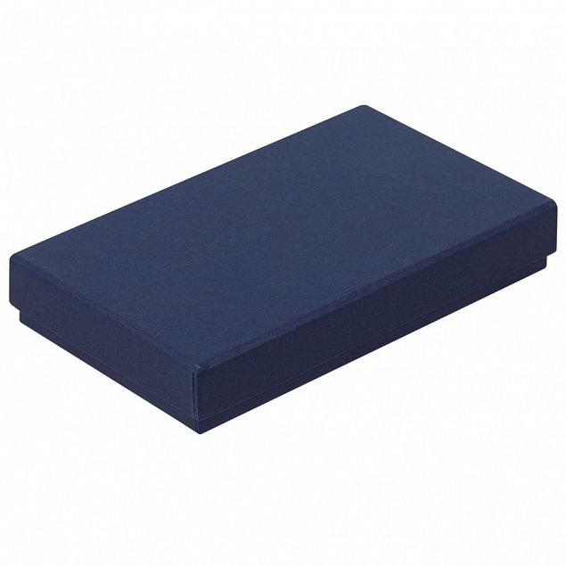 Коробка Slender, малая, синяя с логотипом в Нефтекамске заказать по выгодной цене в кибермаркете AvroraStore