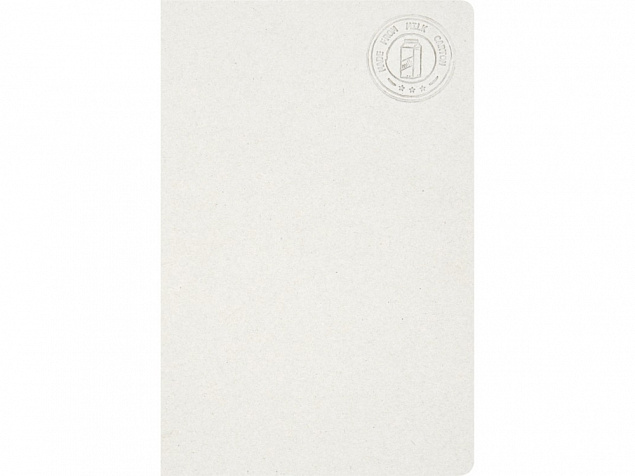 Dairy Dream мягкий блокнот для заметок форматом A5, белый с логотипом в Нефтекамске заказать по выгодной цене в кибермаркете AvroraStore