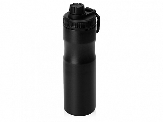 Бутылка для воды Supply Waterline, нерж сталь, 850 мл, черный с логотипом в Нефтекамске заказать по выгодной цене в кибермаркете AvroraStore