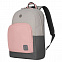 Рюкзак Next Crango, серый с розовым с логотипом в Нефтекамске заказать по выгодной цене в кибермаркете AvroraStore
