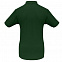 Рубашка поло Safran темно-зеленая с логотипом в Нефтекамске заказать по выгодной цене в кибермаркете AvroraStore