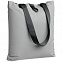 Шоппер Manifest из светоотражающей ткани, серый с логотипом в Нефтекамске заказать по выгодной цене в кибермаркете AvroraStore