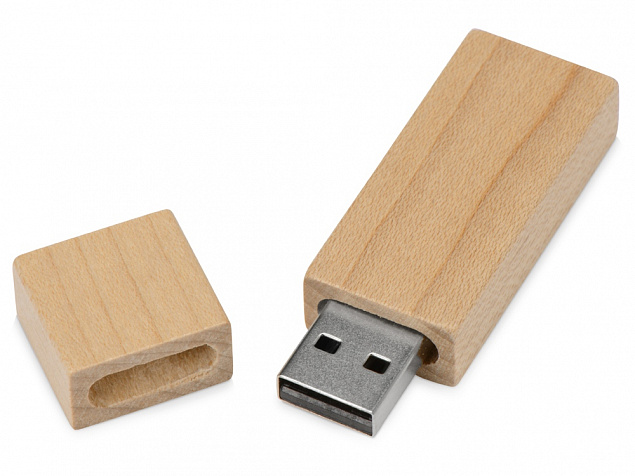 USB-флешка на 16 Гб Woody с мини-чипом с логотипом в Нефтекамске заказать по выгодной цене в кибермаркете AvroraStore