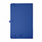 Бизнес-блокнот А5 FLIPPY, синий, твердая обложка, в линейку с логотипом в Нефтекамске заказать по выгодной цене в кибермаркете AvroraStore
