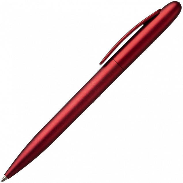 Ручка шариковая Moor Silver, красная с логотипом в Нефтекамске заказать по выгодной цене в кибермаркете AvroraStore