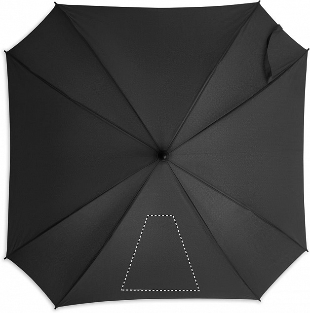 Ветроустойчивый квадратный зонт с логотипом в Нефтекамске заказать по выгодной цене в кибермаркете AvroraStore