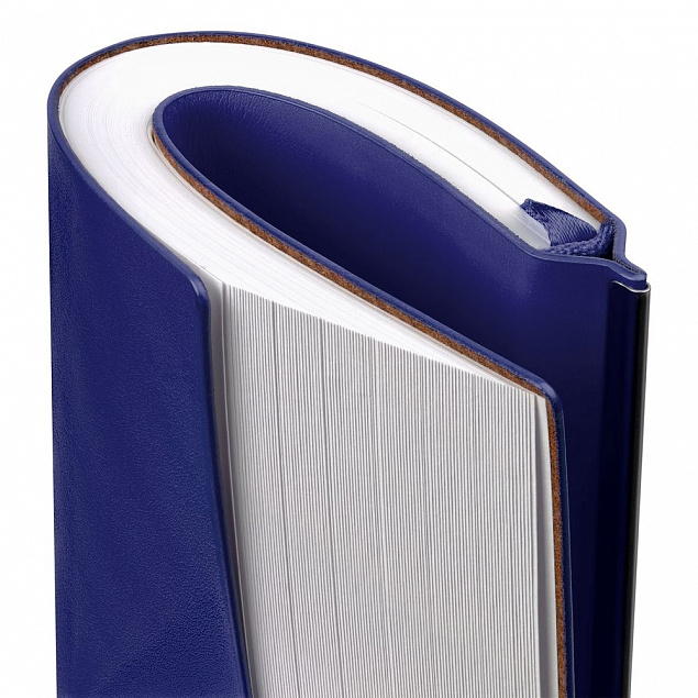Ежедневник Kroom, недатированный, синий с логотипом в Нефтекамске заказать по выгодной цене в кибермаркете AvroraStore