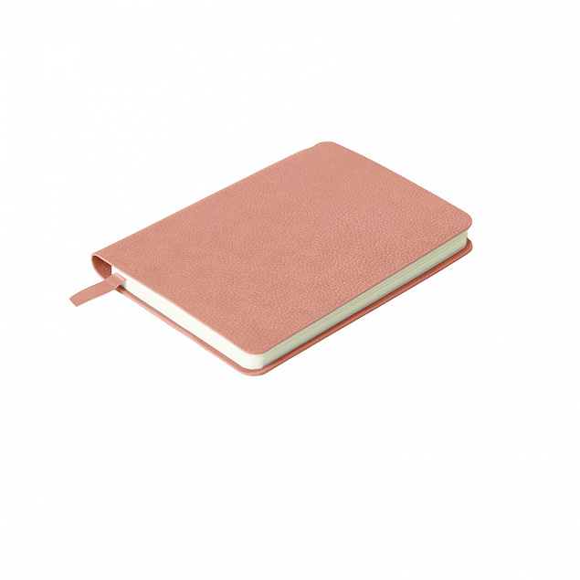 Ежедневник недатированный SALLY, A6, светло-розовый, кремовый блок с логотипом в Нефтекамске заказать по выгодной цене в кибермаркете AvroraStore