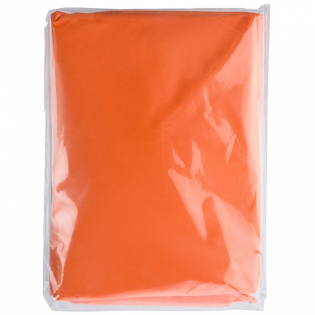 Дождевик-плащ детский BrightWay Kids, оранжевый с логотипом в Нефтекамске заказать по выгодной цене в кибермаркете AvroraStore