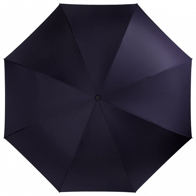 Зонт наоборот Style, трость, темно-синий с логотипом в Нефтекамске заказать по выгодной цене в кибермаркете AvroraStore