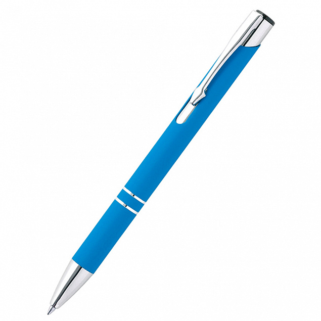 Ручка металлическая Molly - Синий HH с логотипом в Нефтекамске заказать по выгодной цене в кибермаркете AvroraStore