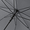Зонт-трость Dublin, серый с логотипом в Нефтекамске заказать по выгодной цене в кибермаркете AvroraStore