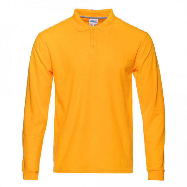 Рубашка поло StanPolo Жёлтый с логотипом в Нефтекамске заказать по выгодной цене в кибермаркете AvroraStore