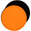 Лейбл из ПВХ с липучкой Menteqo Round, оранжевый неон с логотипом в Нефтекамске заказать по выгодной цене в кибермаркете AvroraStore