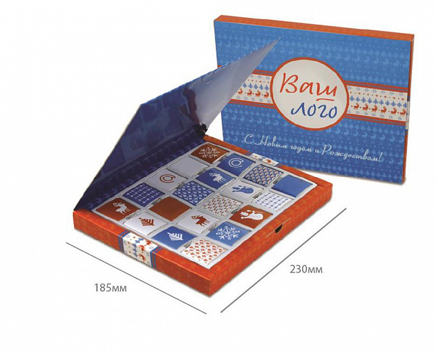 Набор шоколада Choco Book на заказ с логотипом в Нефтекамске заказать по выгодной цене в кибермаркете AvroraStore