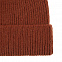 Шапка Bernard, коричневая (терракота) с логотипом в Нефтекамске заказать по выгодной цене в кибермаркете AvroraStore