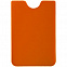 Чехол для карточки Dorset, оранжевый с логотипом в Нефтекамске заказать по выгодной цене в кибермаркете AvroraStore