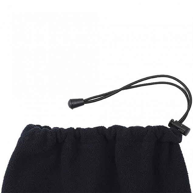 Шапка-шарф с утяжкой BLIZZARD, черная с логотипом в Нефтекамске заказать по выгодной цене в кибермаркете AvroraStore