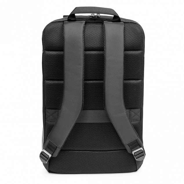 Бизнес рюкзак Taller  с USB разъемом, черный с логотипом в Нефтекамске заказать по выгодной цене в кибермаркете AvroraStore