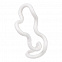 Антистресс «Змейка», белый с логотипом в Нефтекамске заказать по выгодной цене в кибермаркете AvroraStore