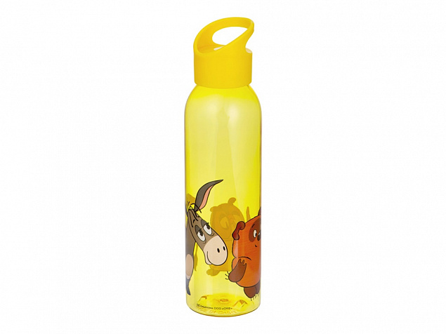 Бутылка для воды «Винни-Пух» с логотипом в Нефтекамске заказать по выгодной цене в кибермаркете AvroraStore