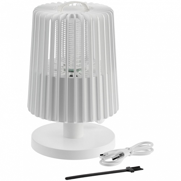 Антимоскитная лампа Insecto, белая с логотипом в Нефтекамске заказать по выгодной цене в кибермаркете AvroraStore