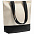 Холщовая сумка Shopaholic, черная с логотипом в Нефтекамске заказать по выгодной цене в кибермаркете AvroraStore