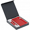 Коробка Arbor под ежедневник, аккумулятор и ручку, серая с логотипом в Нефтекамске заказать по выгодной цене в кибермаркете AvroraStore