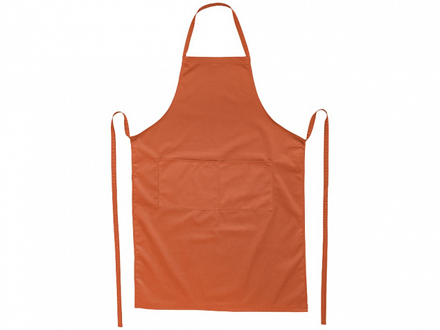Фартук Viera, оранжевый с логотипом в Нефтекамске заказать по выгодной цене в кибермаркете AvroraStore