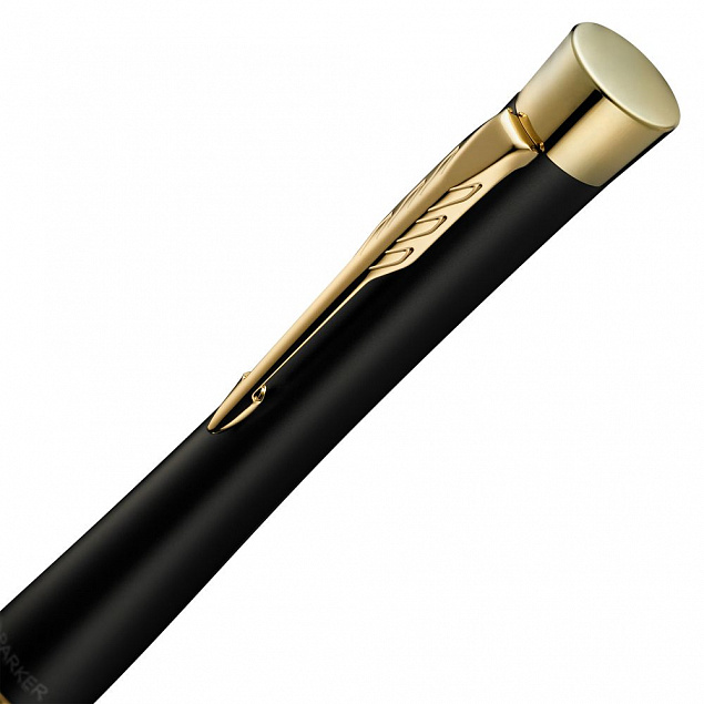 Ручка шариковая Parker Urban Twist Black GT с логотипом в Нефтекамске заказать по выгодной цене в кибермаркете AvroraStore
