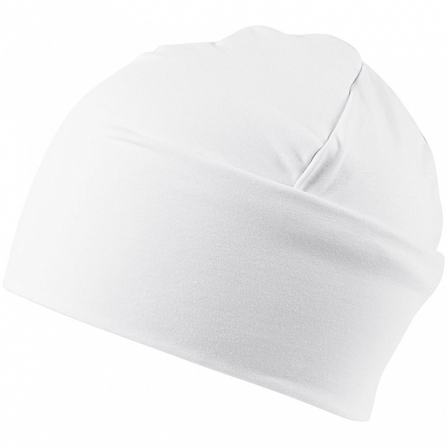 Шапка HeadOn ver.2, белая с логотипом в Нефтекамске заказать по выгодной цене в кибермаркете AvroraStore