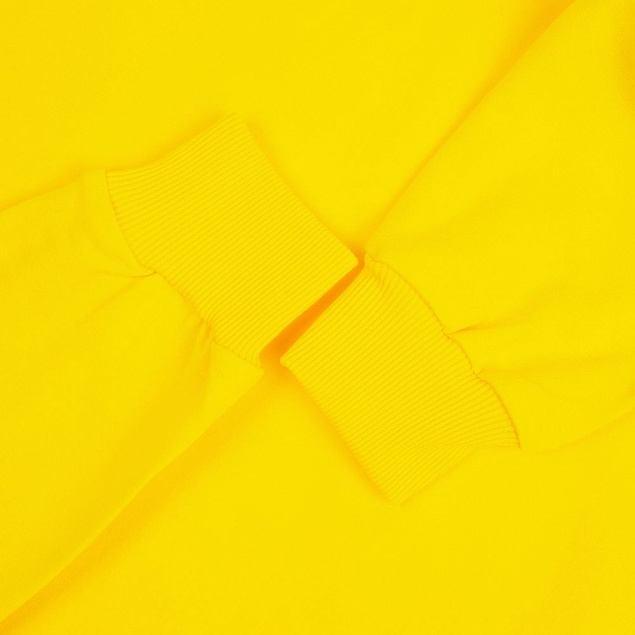 Толстовка Unit Toima, желтая с логотипом в Нефтекамске заказать по выгодной цене в кибермаркете AvroraStore