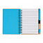 Блокнот с ручкой Smile, светло-голубой с логотипом в Нефтекамске заказать по выгодной цене в кибермаркете AvroraStore