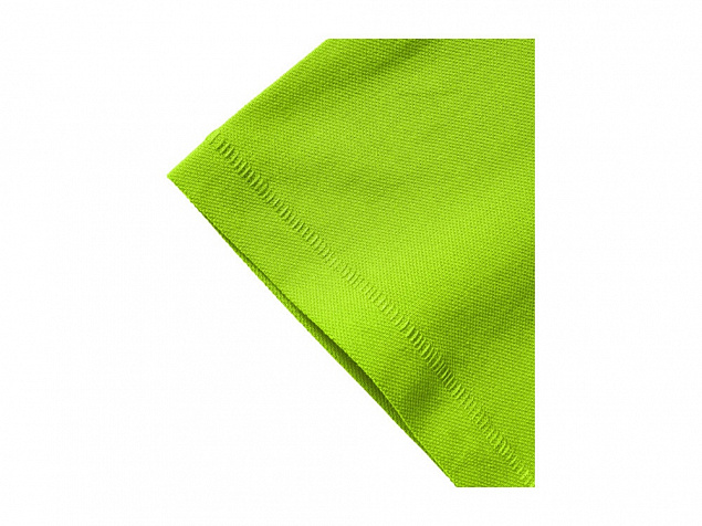 Рубашка поло Seller мужская, зеленое яблоко с логотипом в Нефтекамске заказать по выгодной цене в кибермаркете AvroraStore